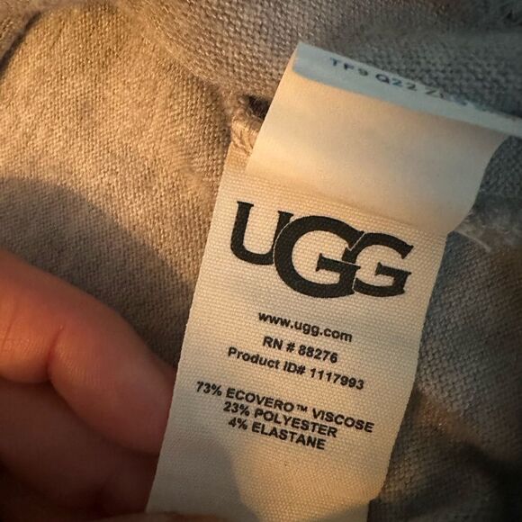 UGG grey, sweatshirt with drawstring waist. - Picture 4 of 5